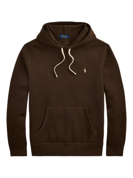 Chiloți Polo Ralph Lauren din țesătură twill cu autograf cu glugă albastru