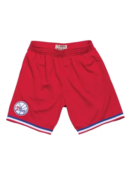 Pantaloni scurți Mitchell & Ness roșu