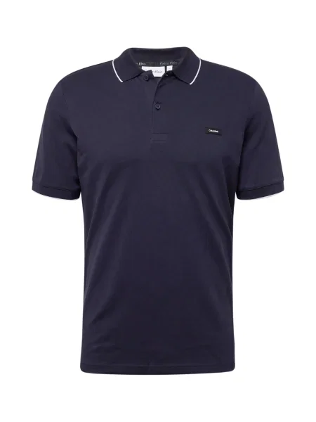 Polo majica Calvin Klein modra