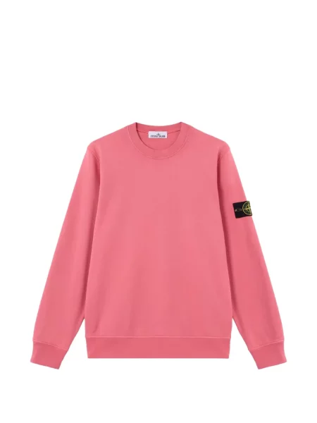 Hanorac Stone Island cu strasuri roz