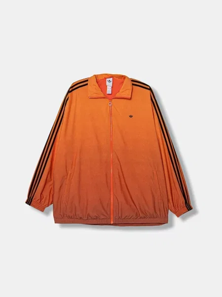 Adidas Originals bluza z aplikacją pomarańczowy