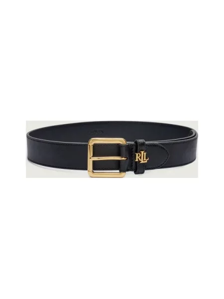 Lauren Ralph Lauren curea de piele negru