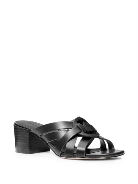 Sandale Michael Kors cu autograf negru