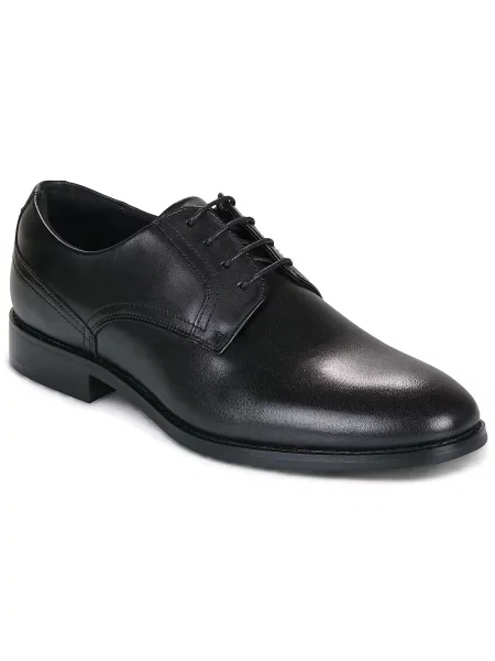 Derby Clarks s čipko črna