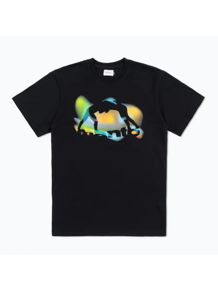 MANTO Reflection póló fekete. Méret: M fekete