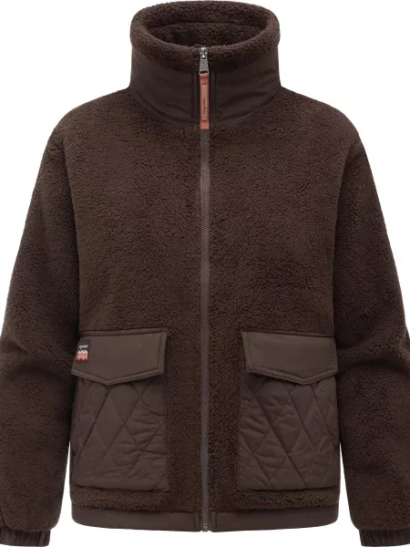 Ragwear Jachetă fleece Arctika Y ciocolatiu
