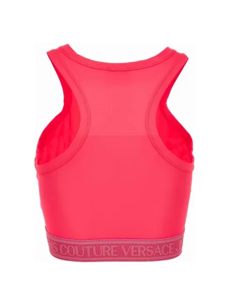 Top Versace Jeans Couture różowy