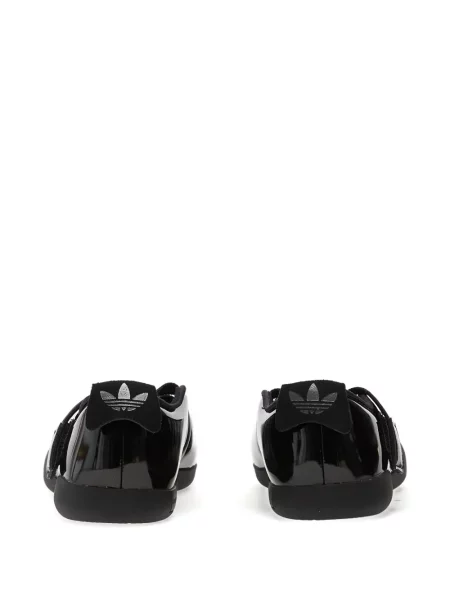 Șosete Adidas cu dungi cu tepi plasă maro