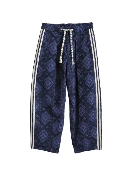 Levágott virágos póló Adidas nyomtatás fekete
