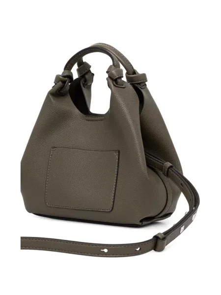 Geantă shopper Dkny din piele verde