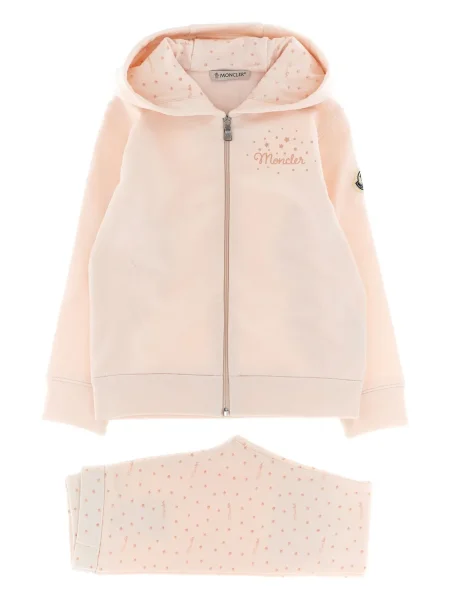 Komplet dresowy dziecięcy Moncler Enfant różowy