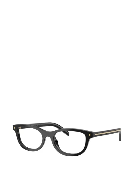 Ochelari de soare rotunzi Prada Eyewear negru