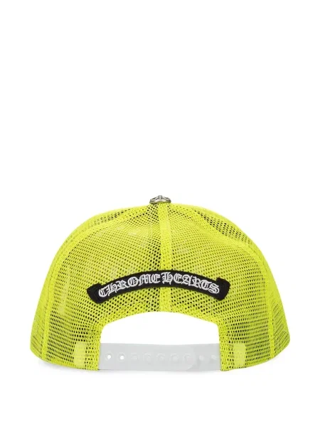 Șapcă Chrome Hearts cu motiv cu inimi verde