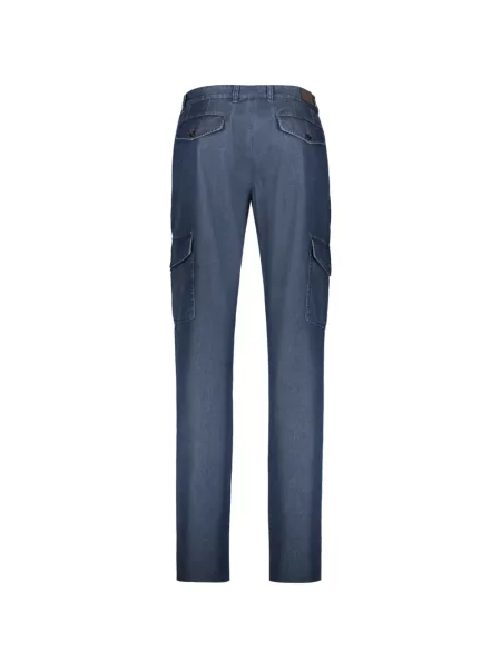Pantaloni Moorer albastru