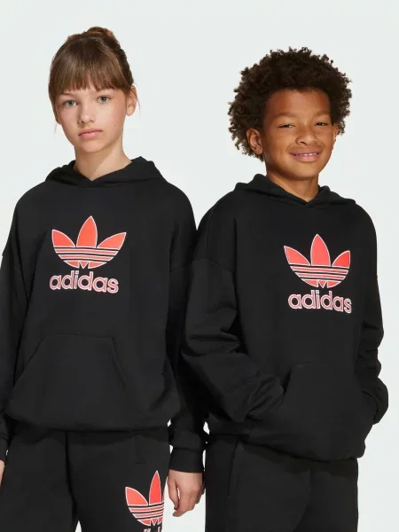Детское худи Adidas черное