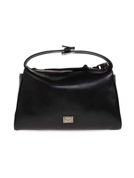 Torebka Dolce And Gabbana skórzana czarna