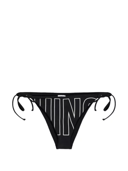 Bikini Moschino cu imagine cu legături negru