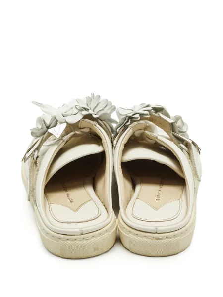 Virágos slip on aplikált sneaker Sophia Webster fehér
