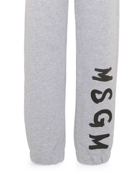 Spodnie dziecięce Msgm szare
