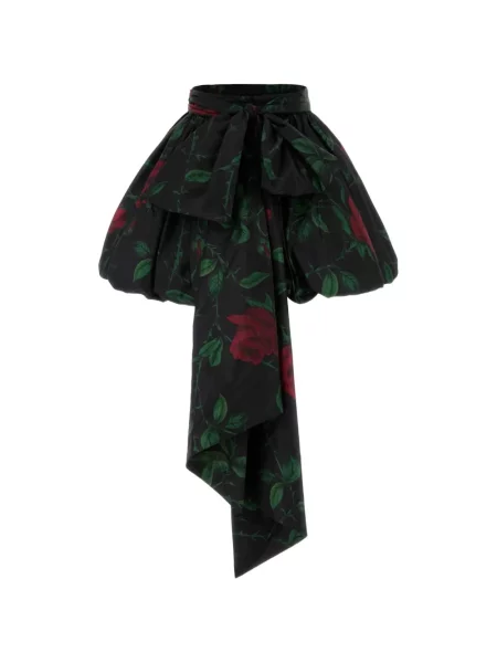 Fusta mini Blumarine cu funde negru