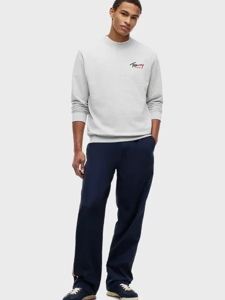 Світшот Tommy Jeans сірий