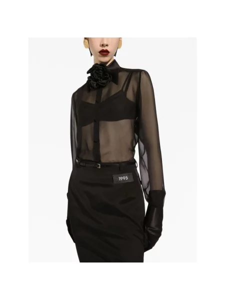 Koszula Dolce And Gabbana czarna
