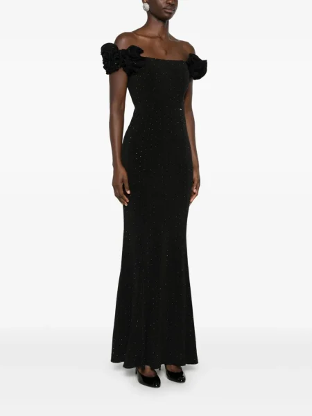 Rochie maxi Nissa de costum negru