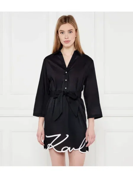 Karl Lagerfeld Rochie negru