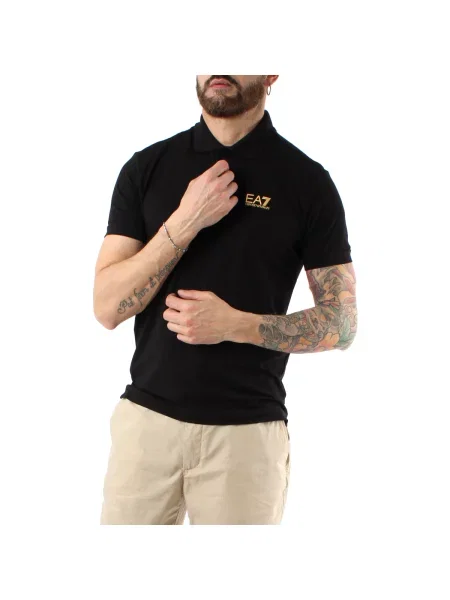 Tricou polo Emporio Armani Ea7 negru
