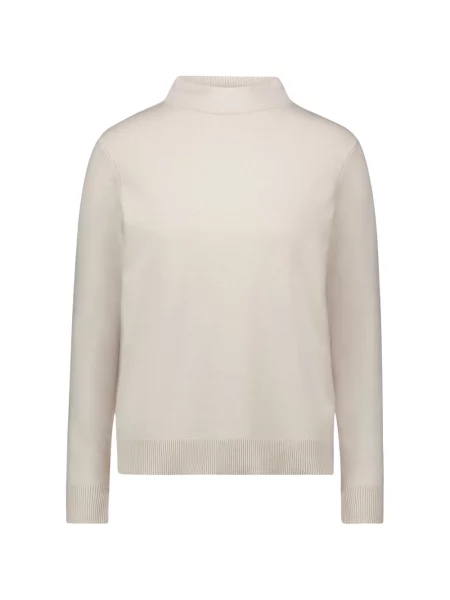 Sweter z golfem Betty Barclay beżowy