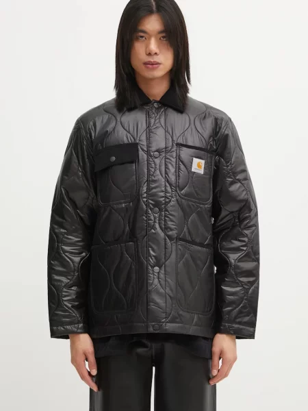 Carhartt WIP geacă Oscar Chore Liner de tranziție negru