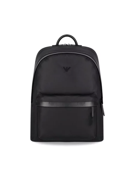 Torba Emporio Armani skórzana czarna