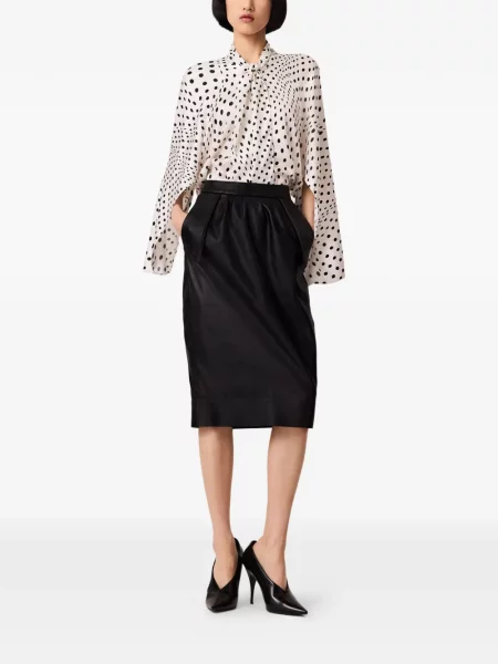Fustă tip creion Stella Mccartney negru
