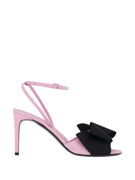 Sandale Ferragamo cu funde roz