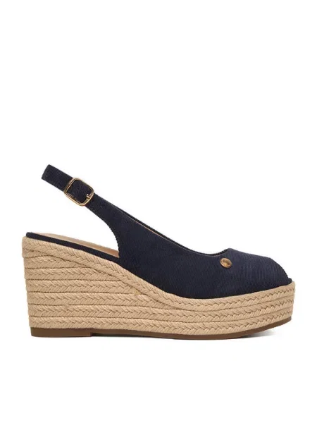 Beverly Hills Polo Club Espadryle Granatowy