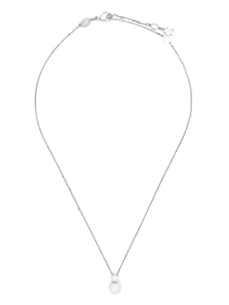 Pandantiv Swarovski cu perle argintiu