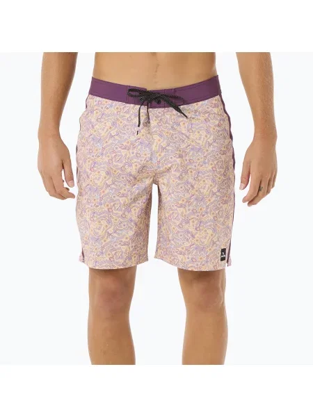 Мъжки бански шорти Rip Curl Mirage Floral Reef smokey grape розово