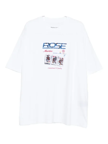 Тениска Martine Rose бяло