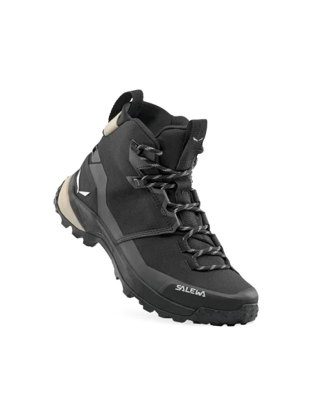 Dámske trekingové topánky Salewa Puez 2 Mid Ptx black/black čierna