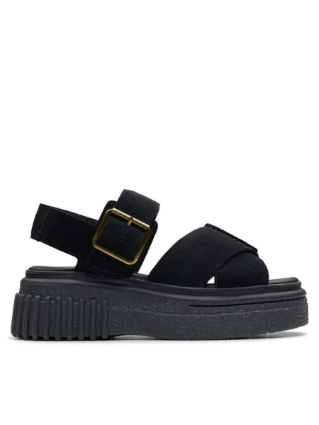 Clarks Sandale Evamar Wish crna