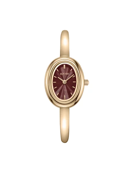 BURKER Watches Analogové hodinky Diana Gold Burgundy burgundská červeň