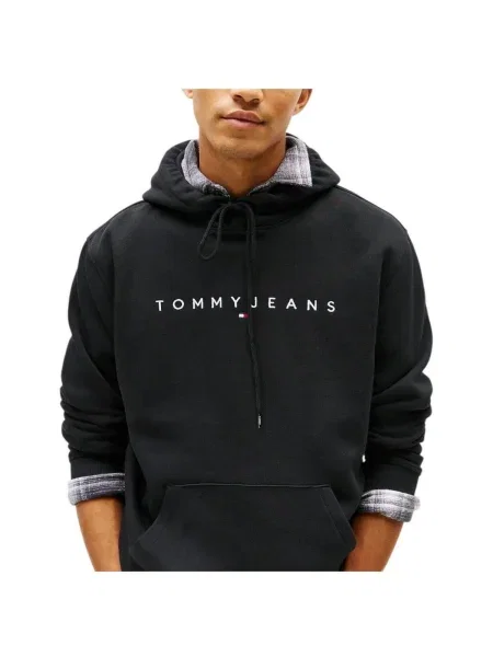 Tommy Jeans Hanorac negru