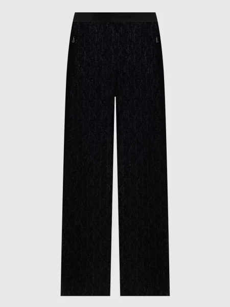 Штани з візерунком монограми Palm Angels S чорні