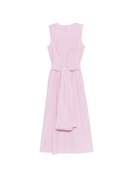 Rochie midi Rosso 35 fără mâneci până la genunchi de costum roz