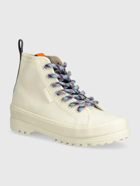 Tenisice Superga ALPINA TREK SHOELACES za žene bež