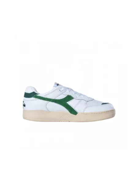 Buty do tenisa Diadora skórzane do tenisa białe