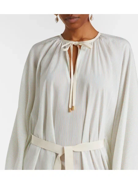 Rochie Patou cu dungi alb