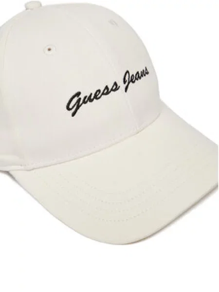 Kšiltovka Guess Jeans bílá