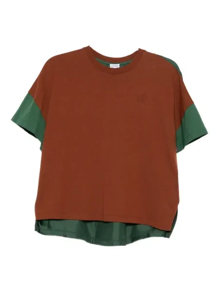 Tricou Loewe de mătase maro