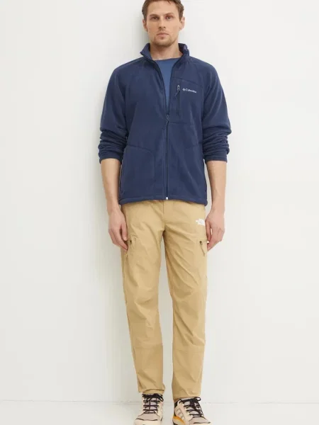 Columbia Fast Trek II pánska fleecová mikina navy blue modrá